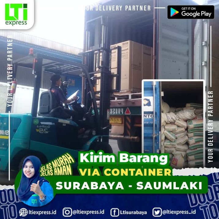 container surabaya saumlaki