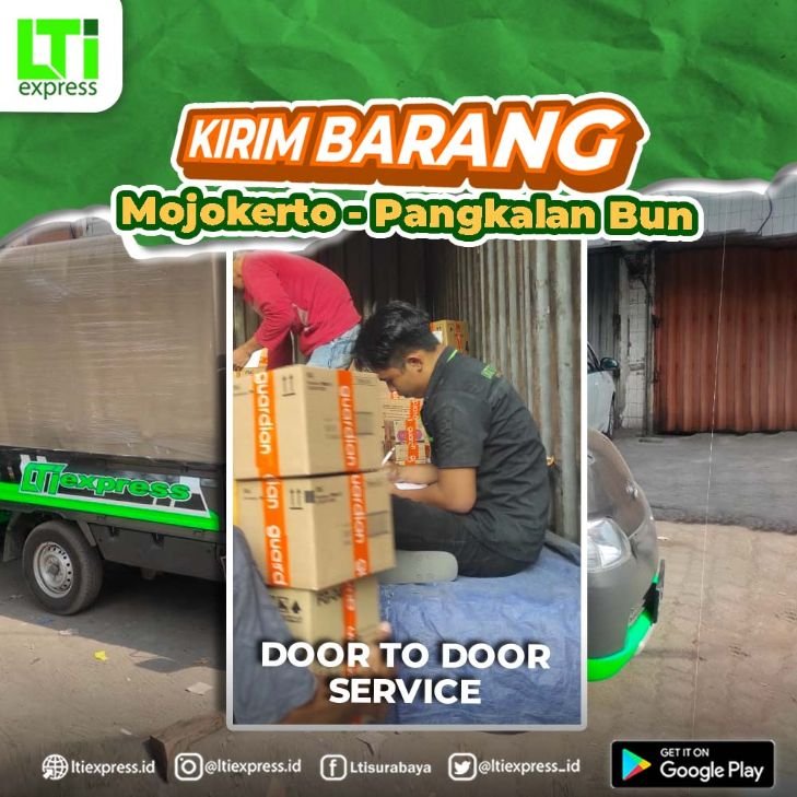 ekspedisi murah mojokerto pangkalan bun
