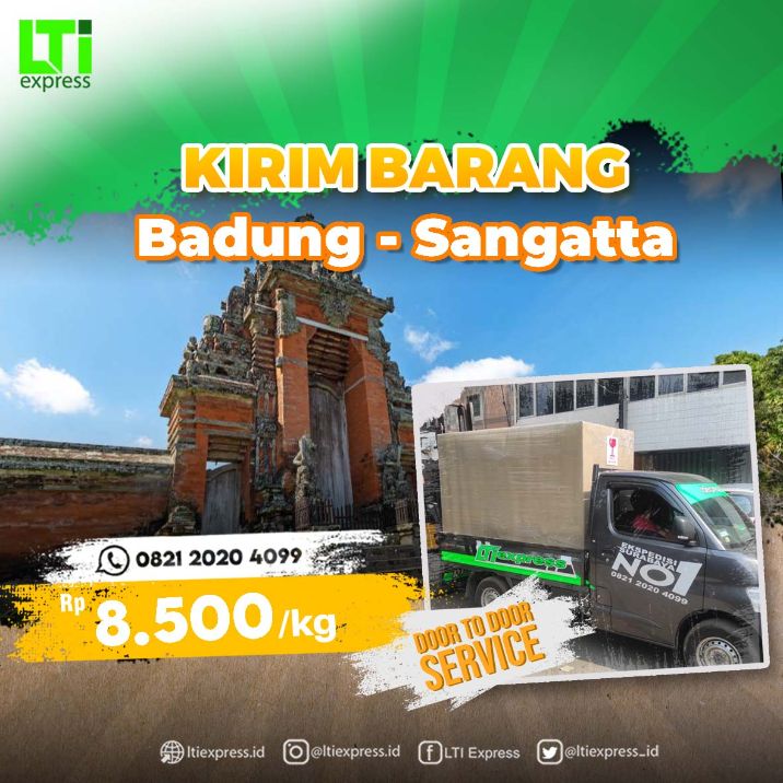 ekspedisi badung sangatta
