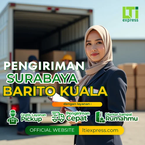Ekspedisi Surabaya ke Barito Kuala Murah