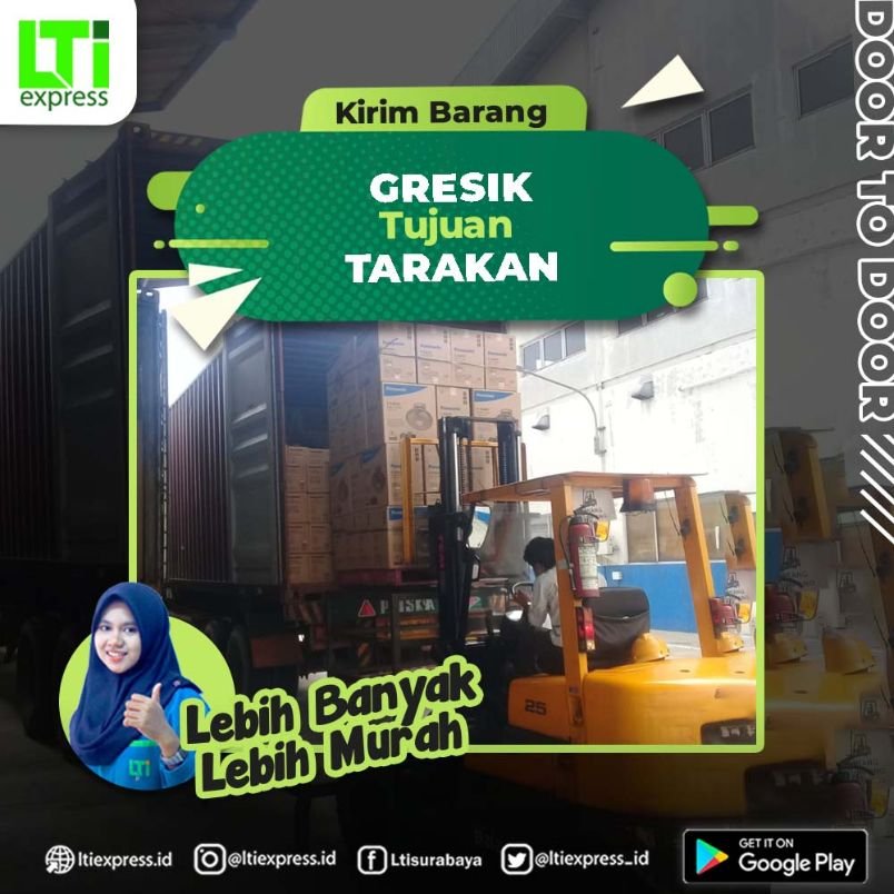 ekspedisi murah gresik tarakan