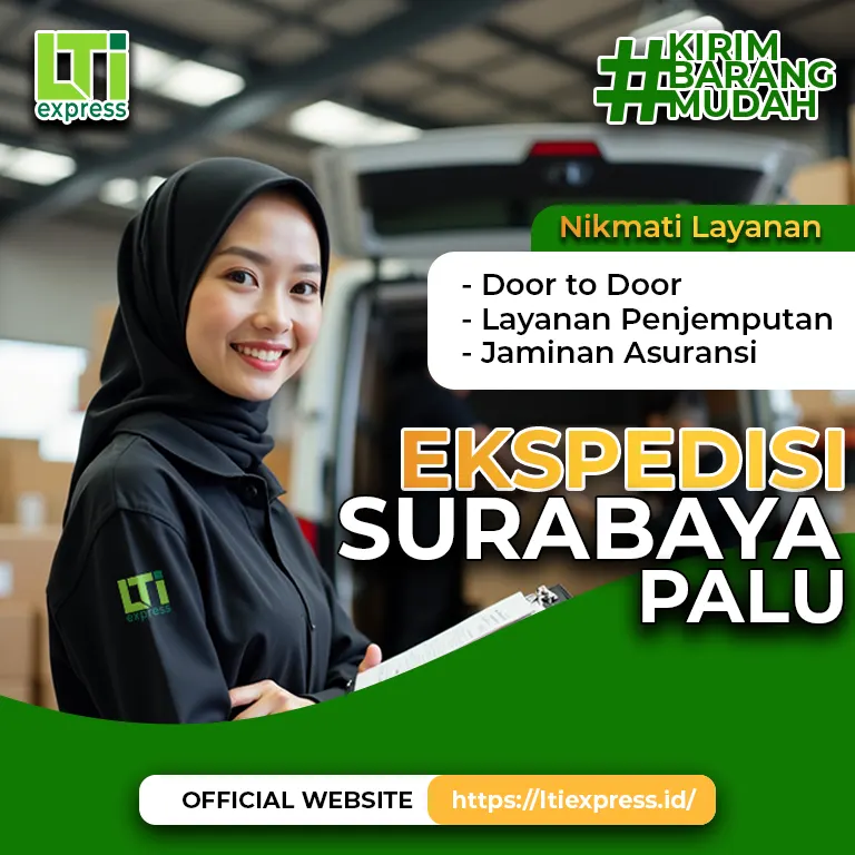 ekspedisi surabaya ke palu murah
