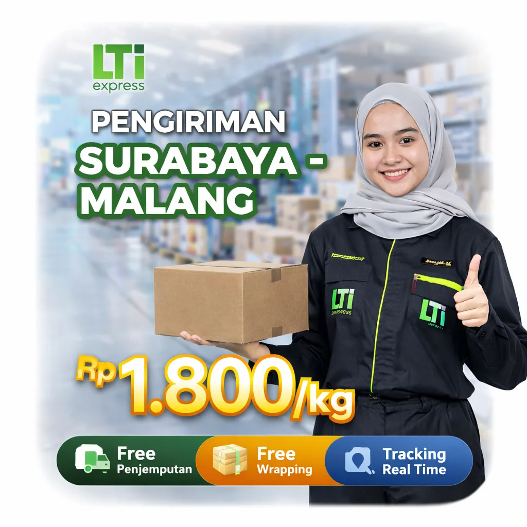 Ekspedisi Surabaya ke Malang Rp 1.800/Kg Murah