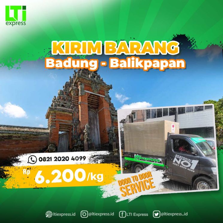 ekspedisi badung balikpapan