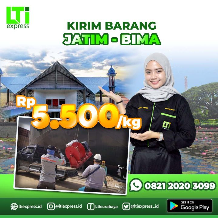 ekspedisi jember bima
