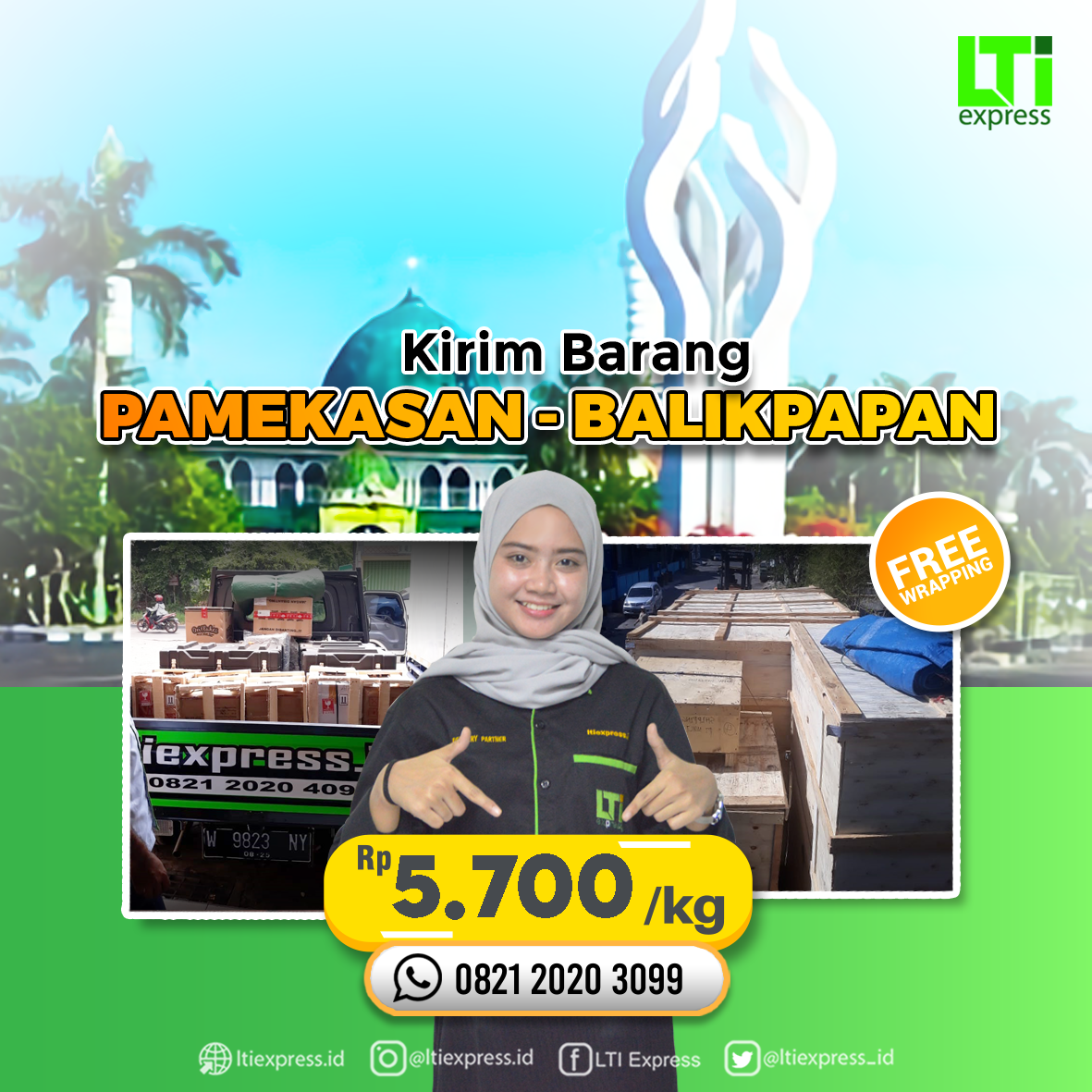 ekspedisi murah pamekasan balikpapan