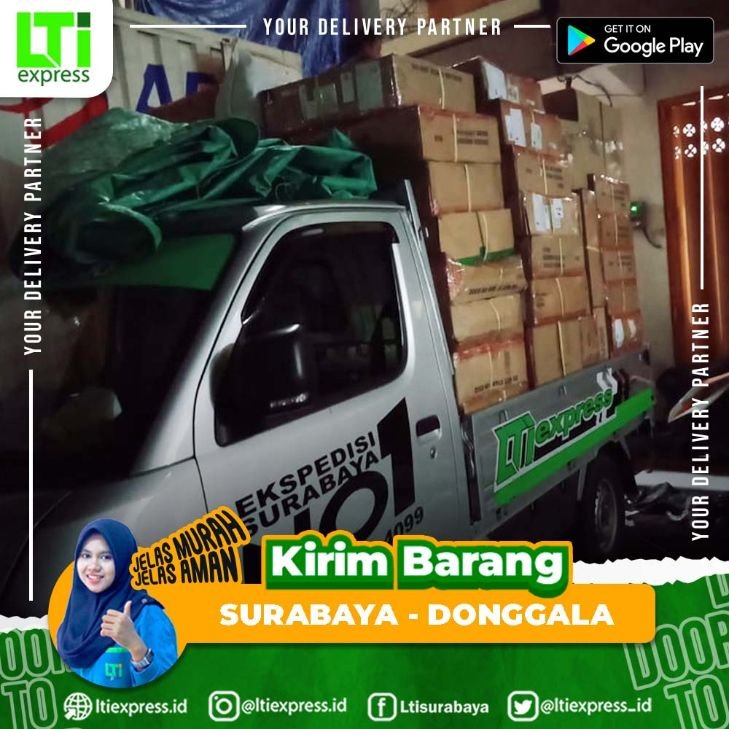 ekspedisi surabaya donggala