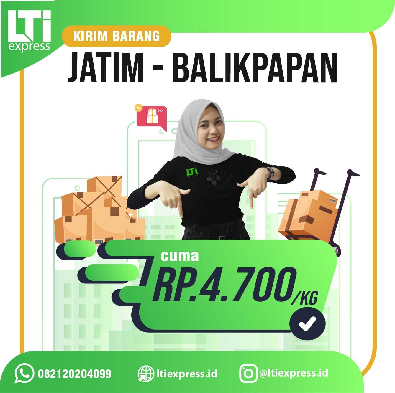 ekspedisi tuban balikpapan