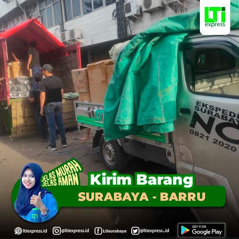 ekspedisi surabaya ke barru