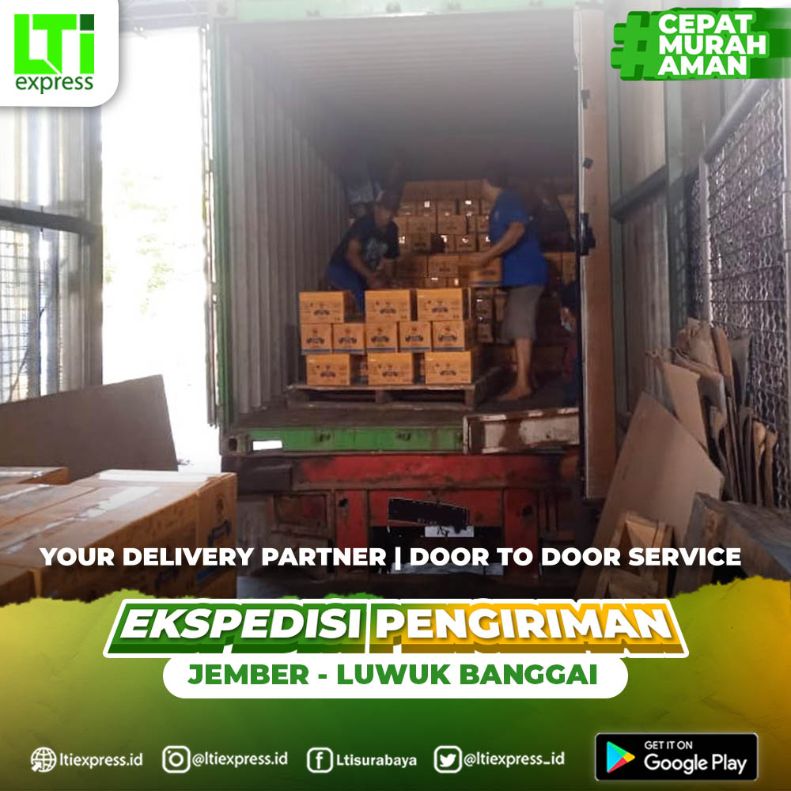 ekspedisi jember ke luwuk banggai