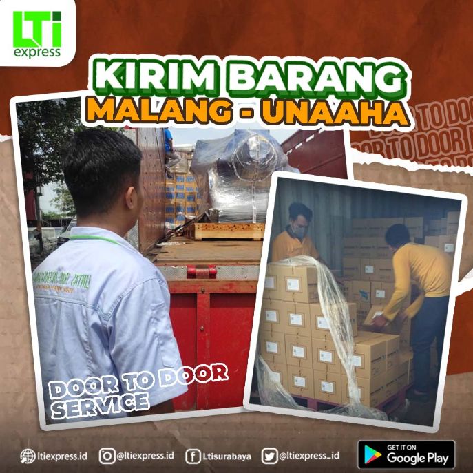ekspedisi murah malang ke unaaha