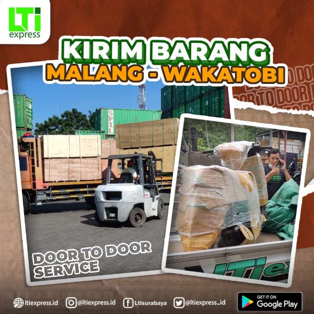 ekspedisi murah malang ke wakatobi