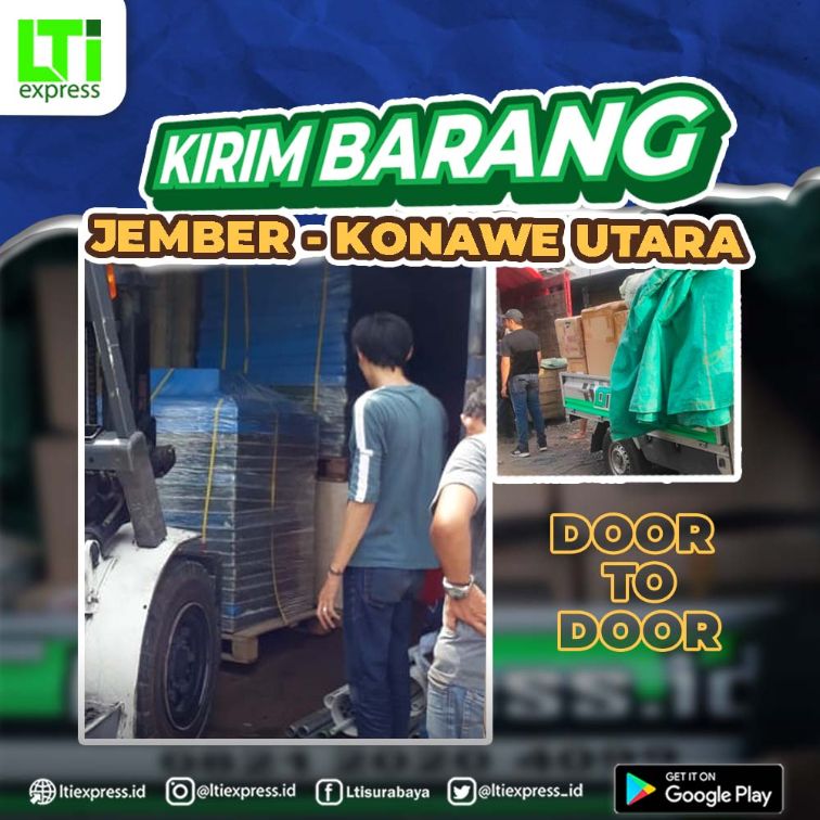 ekspedisi murah jember konawe utara