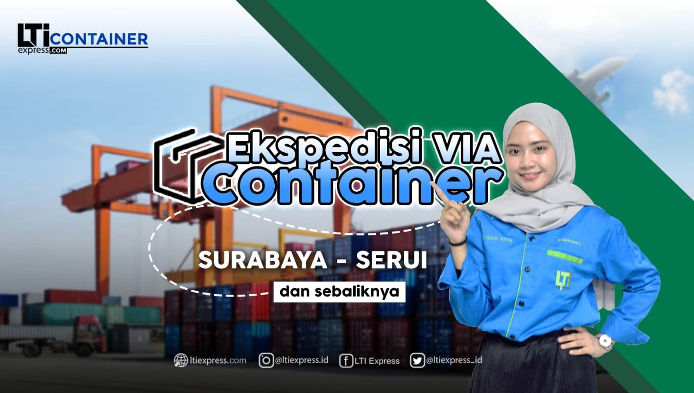 ekspedisi container surabaya serui