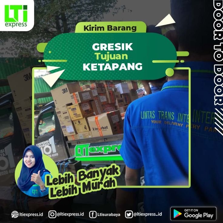 ekspedisi murah gresik ketapang