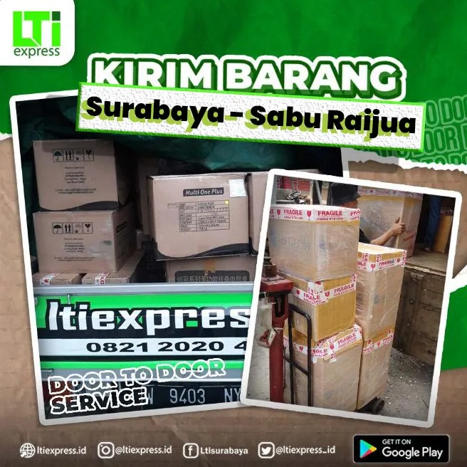 ekspedisi surabaya sabu raijua
