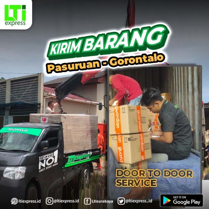 ekspedisi pasuruan gorontalo