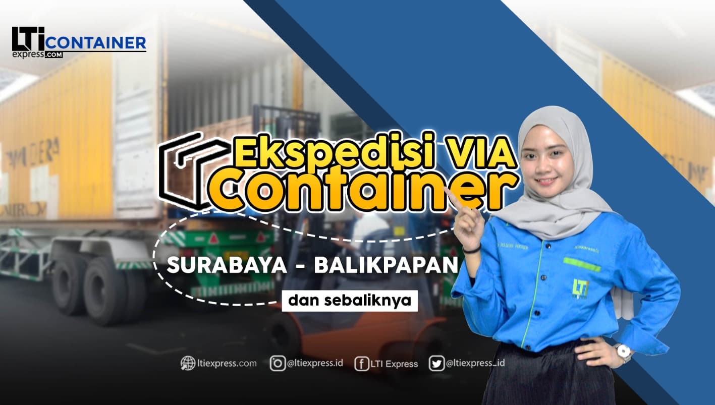 ekspedisi container surabaya balikpapan