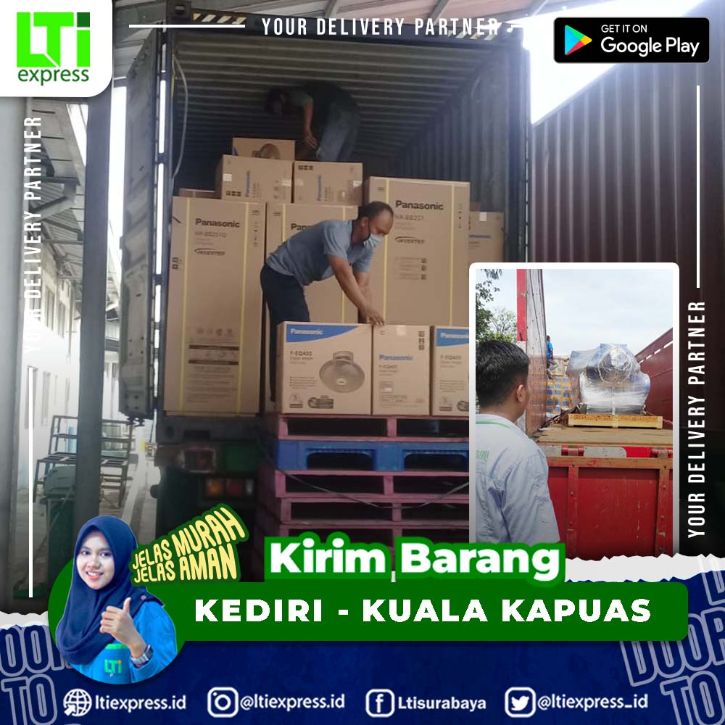 ekspedisi murah kediri ke kuala kapuas