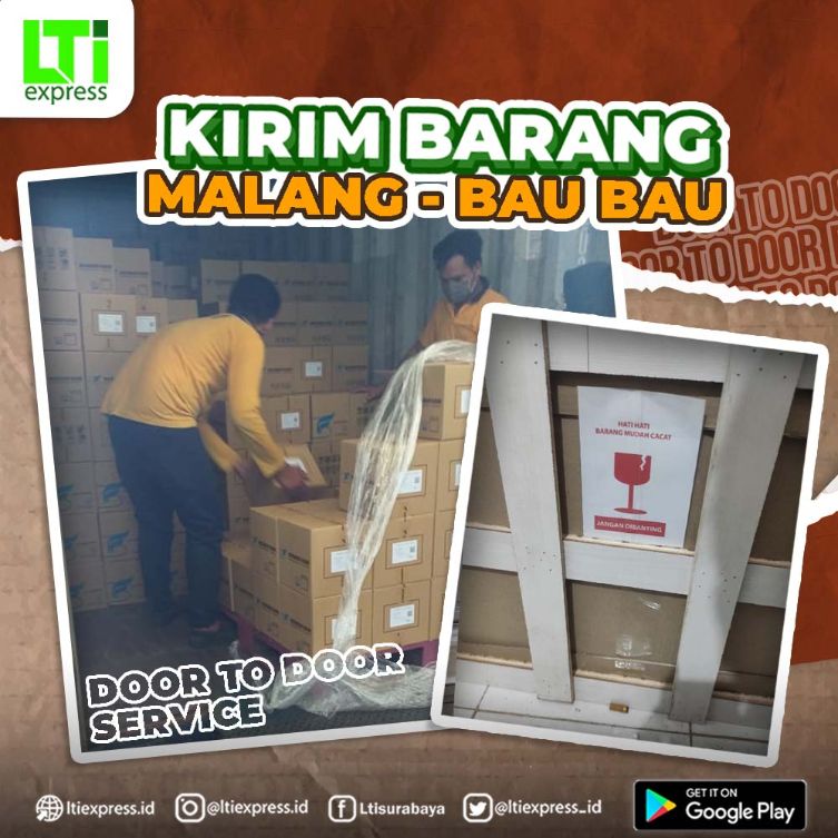 ekspedisi malang baubau