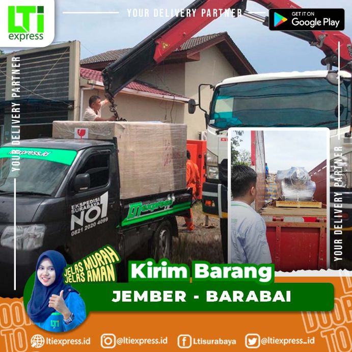 ekspedisi jember barabai