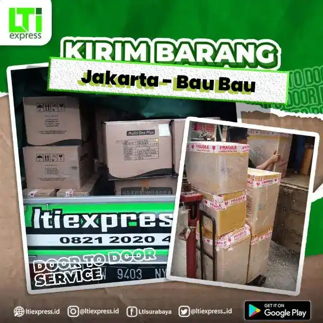 ekspedisi jakarta baubau