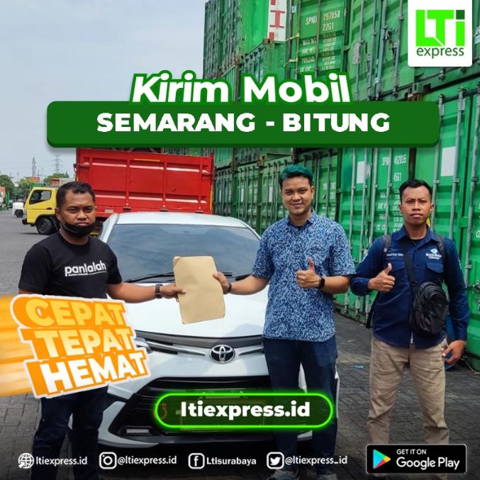 jasa kirim mobil murah semarang bitung