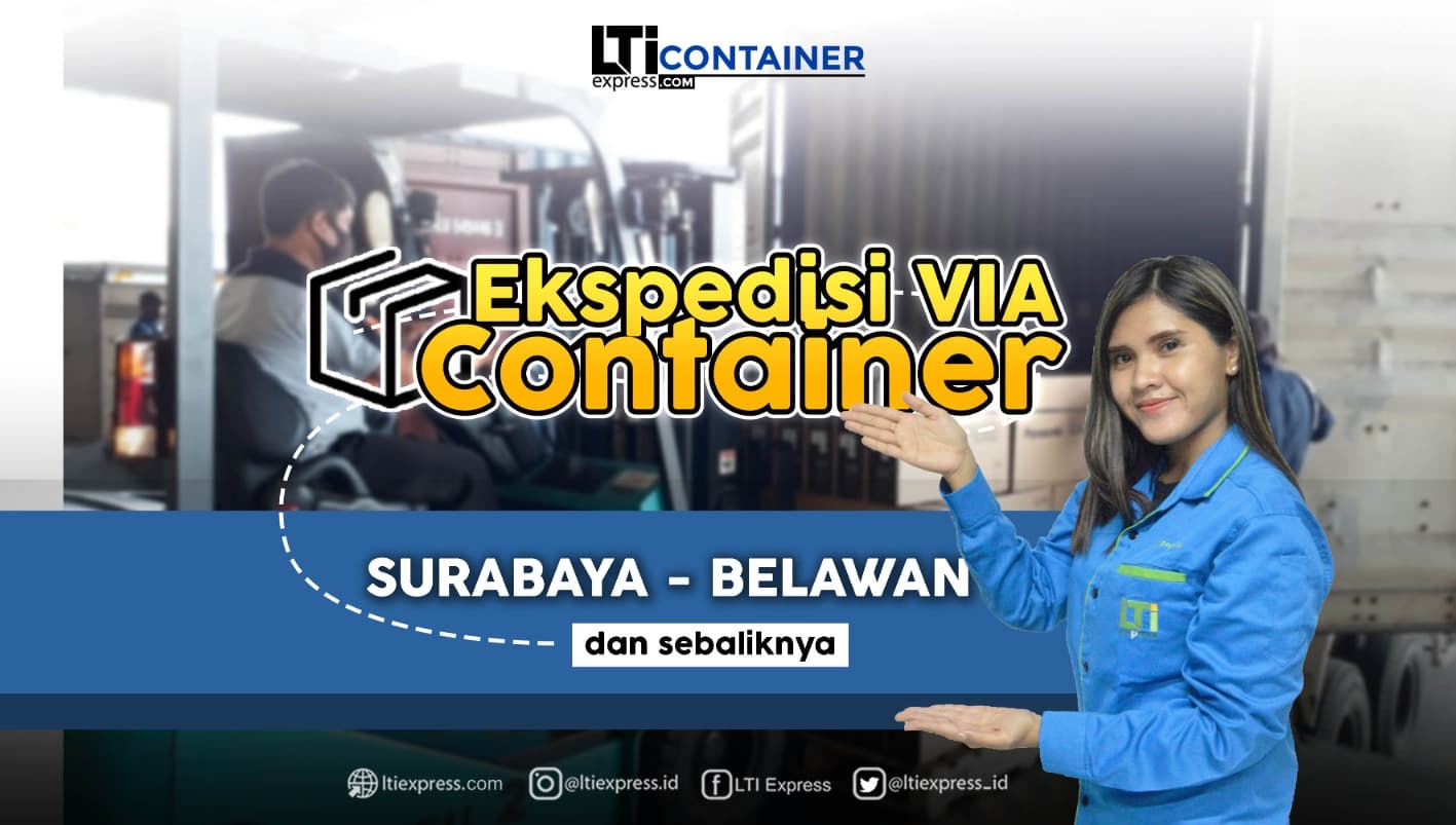ekspedisi container surabaya belawan medan