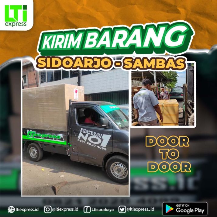ekspedisi murah sidoarjo sambas