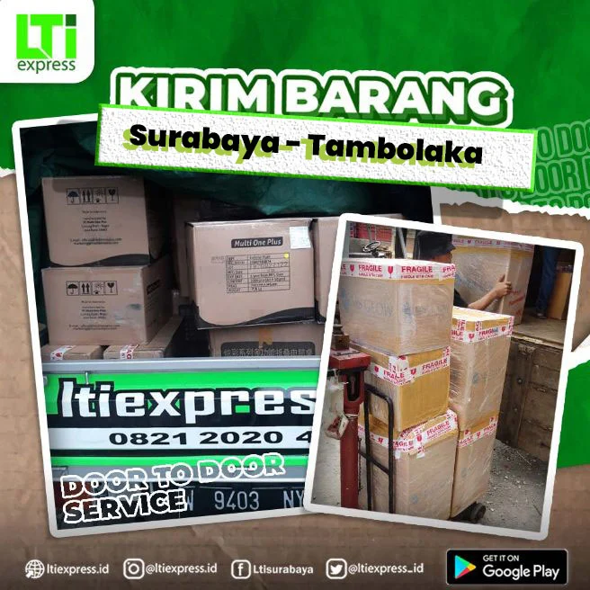 Ekspedisi Surabaya ke Tambolaka