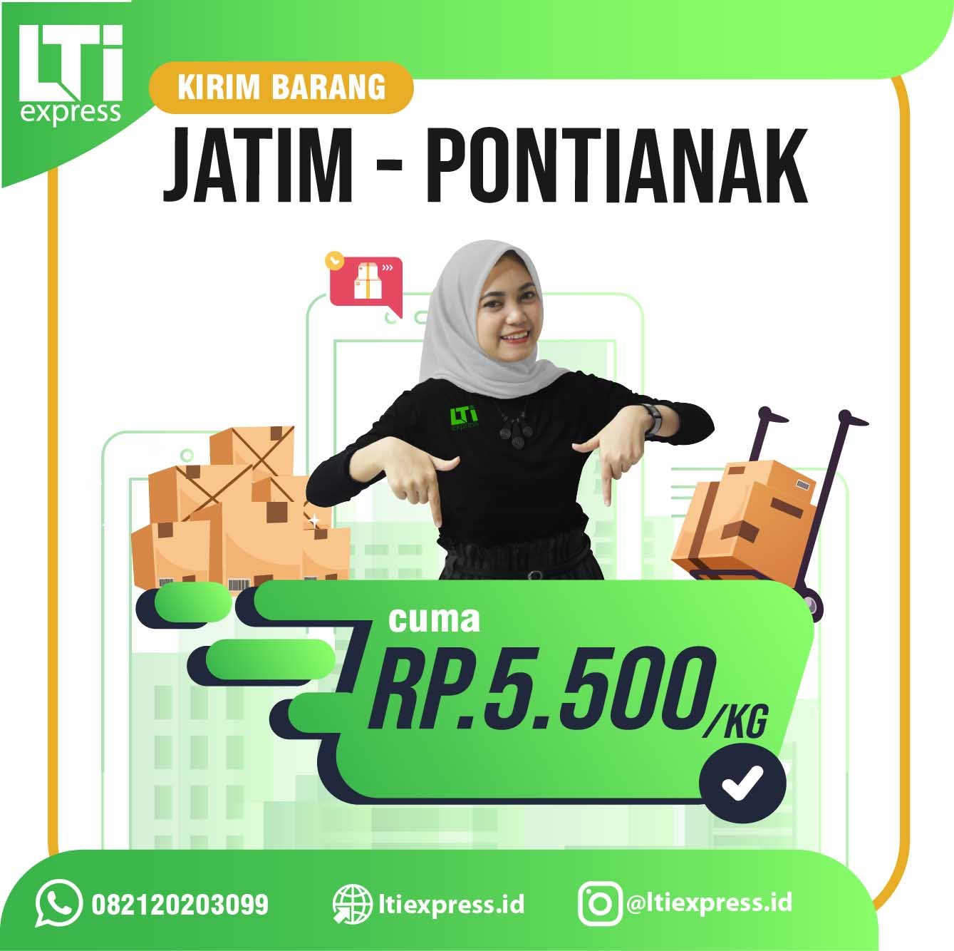 ekspedisi murah bangkalan pontianak