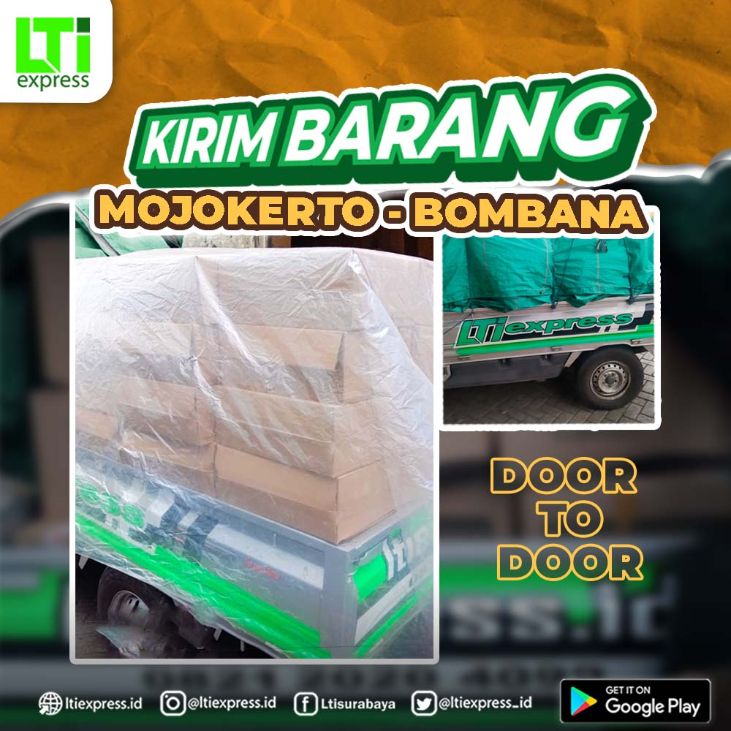 ekspedisi murah mojokerto bombana