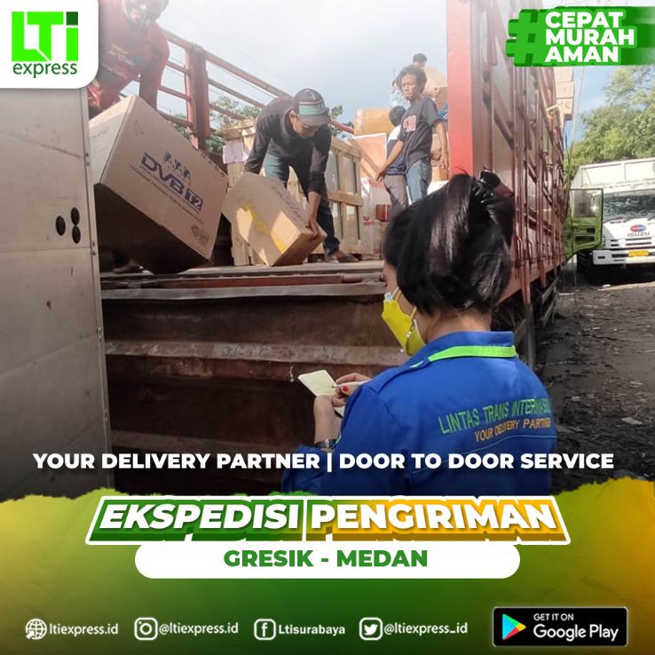 ekspedisi gresik ke medan