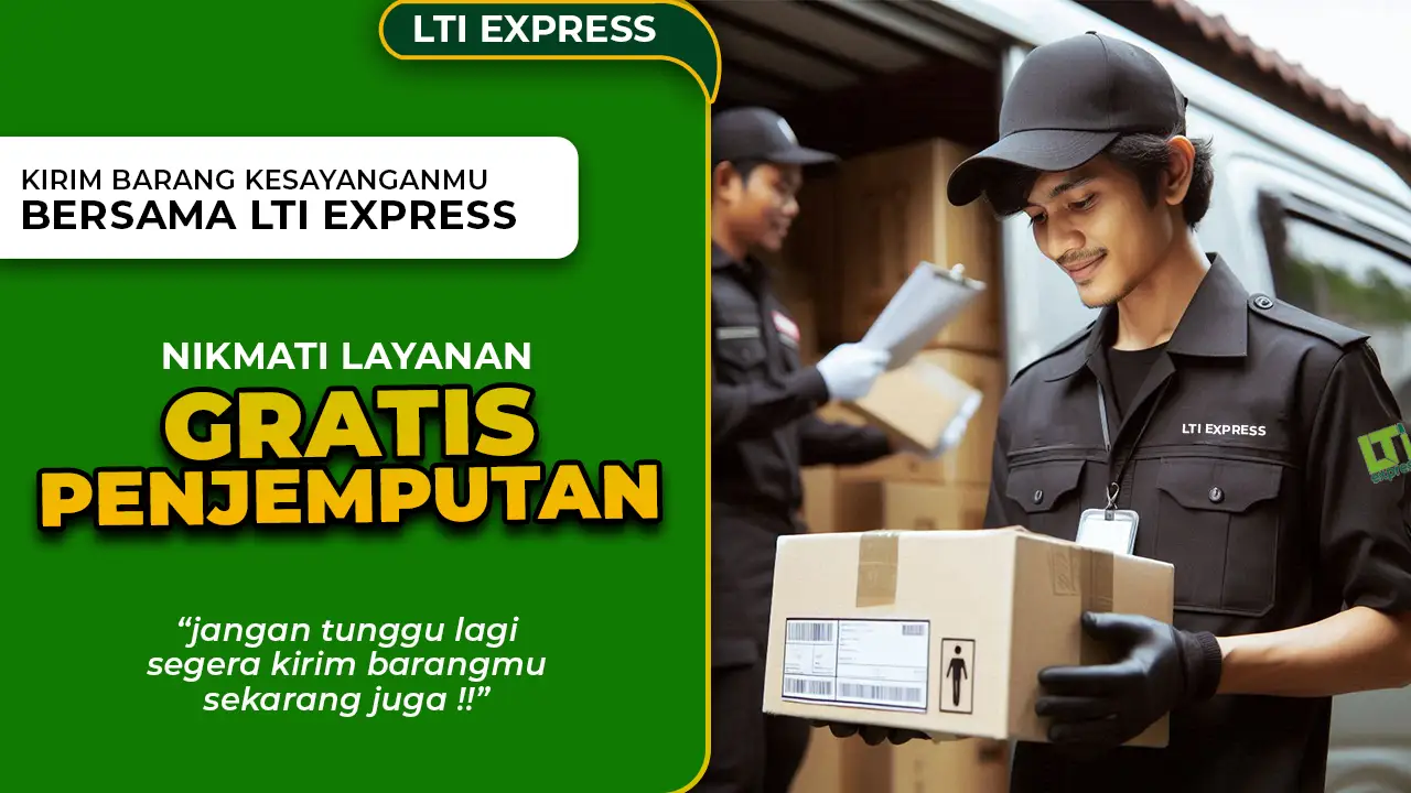 Free Pickup pengiriman barang