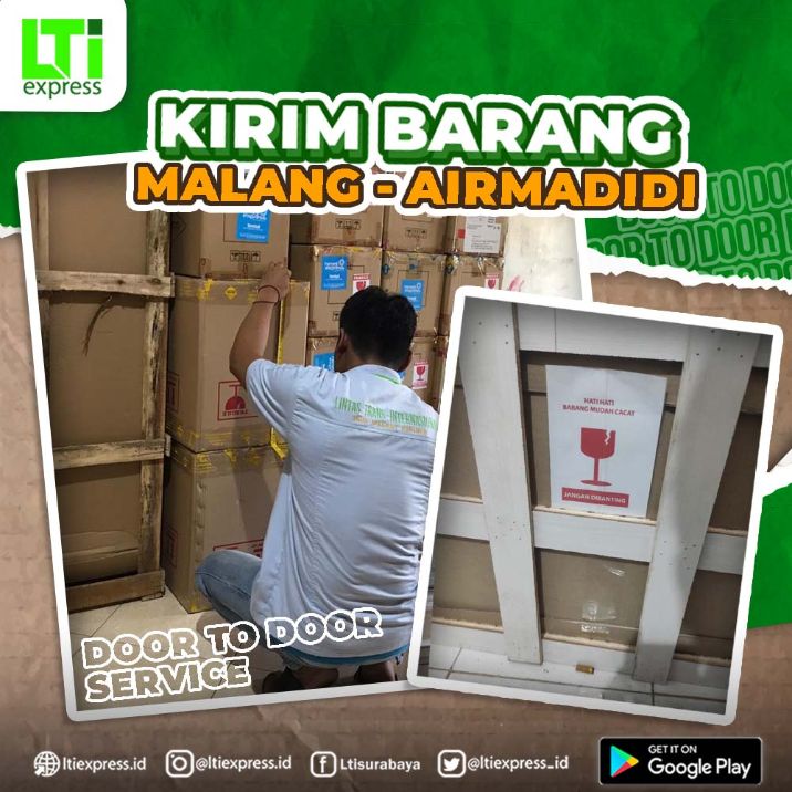 ekspedisi murah malang airmadidi