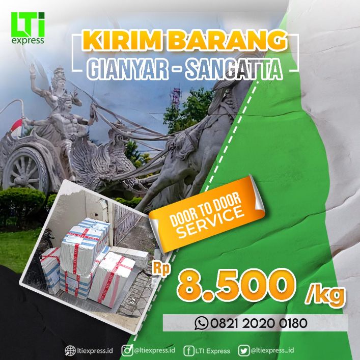 ekspedisi gianyar sangatta