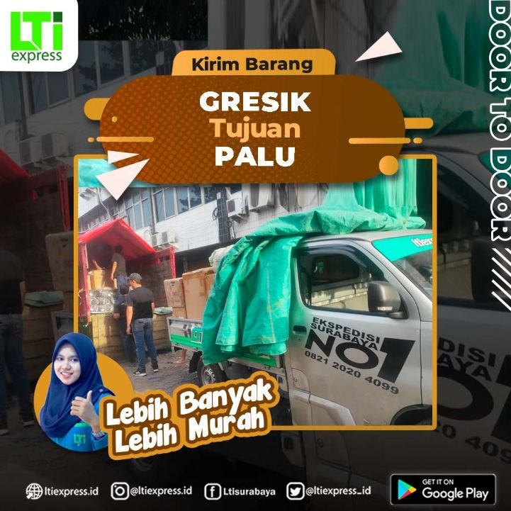 ekspedisi murah gresik ke palu