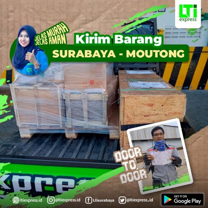 ekspedisi murah surabay ke moutong