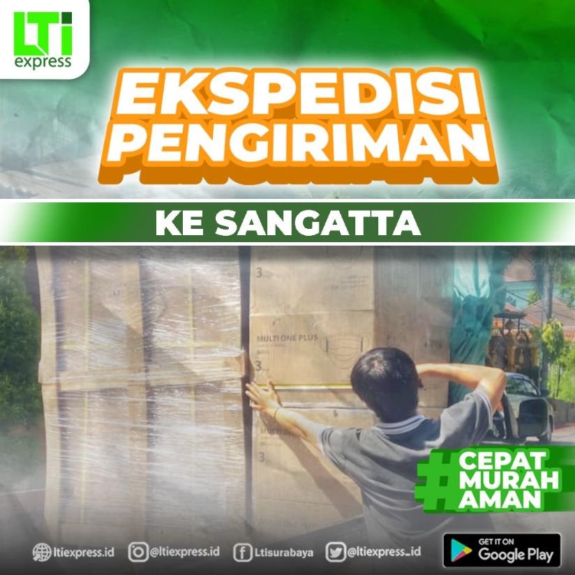 jasa ekspedisi pengiriman ke sangatta