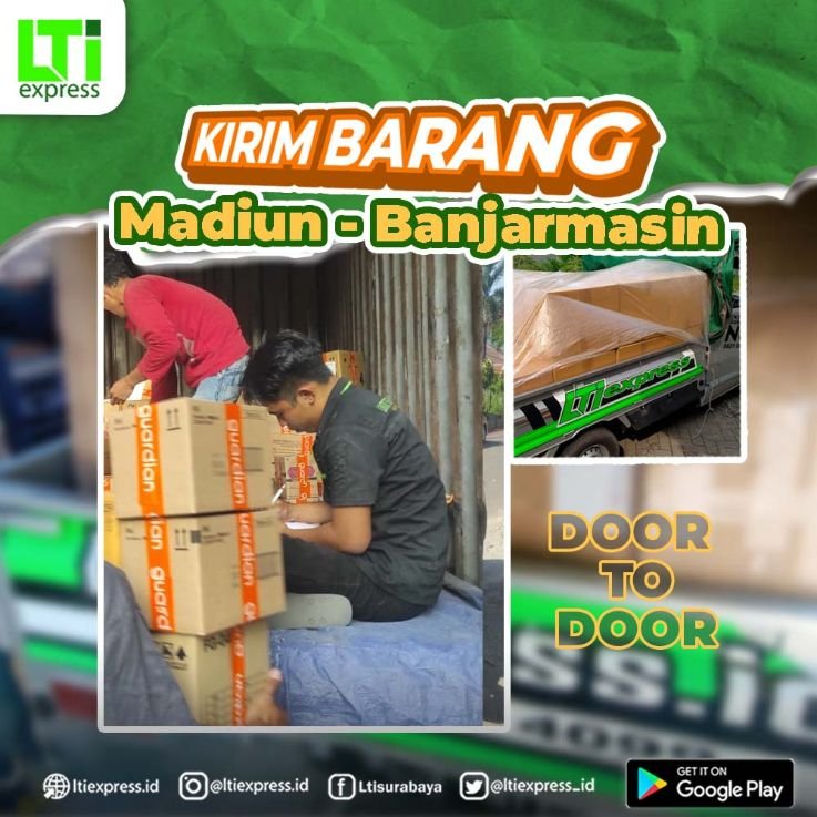 ekspedisi murah madiun banjarmasin