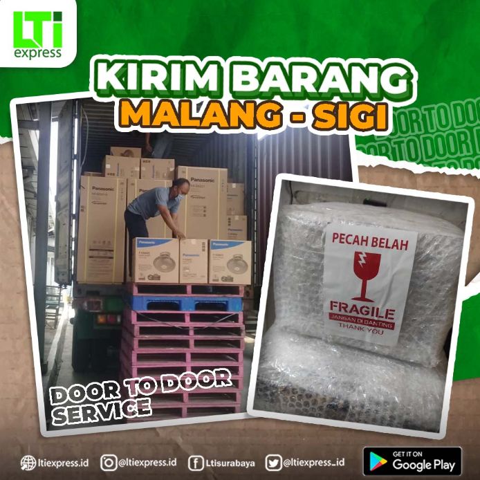 ekspedisi malang sigi
