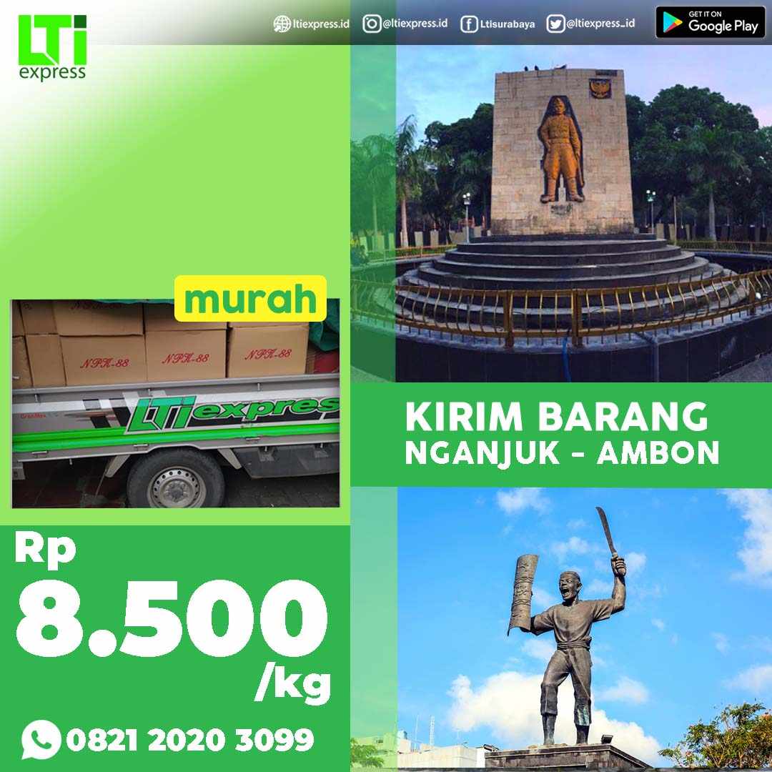cargo murah nganjuk ambon