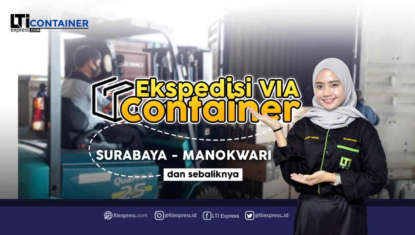 ekspedisi container surabaya manokwari