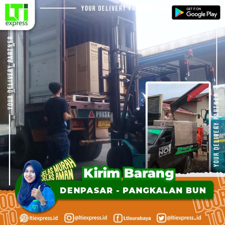 ekspedisi denpasar pangkalan bun