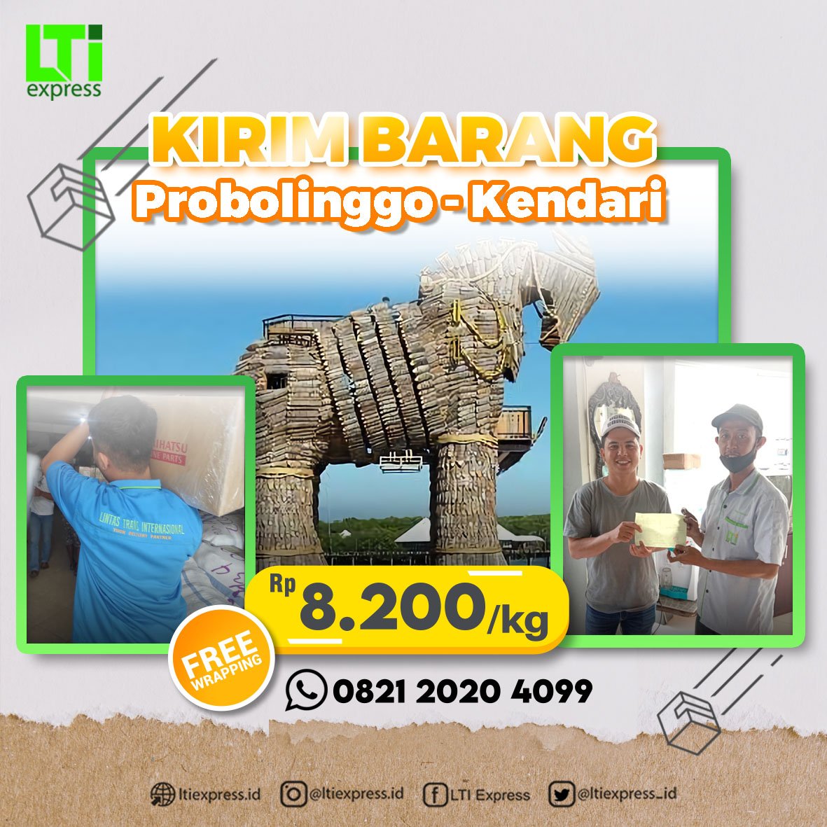 ekspedisi probolinggo kendari