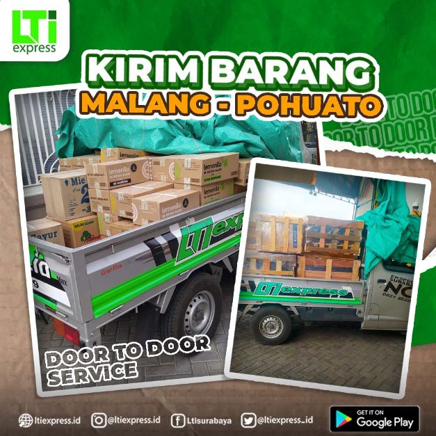 ekspedisi malang pohuwato