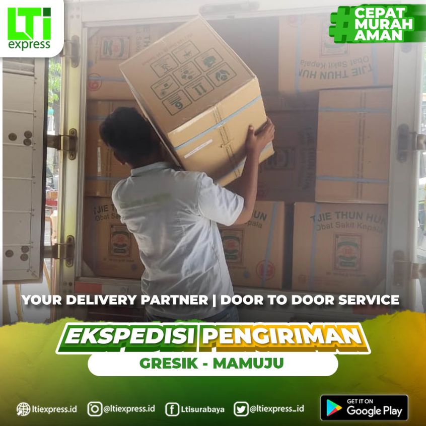 ekspedisi gresik ke mamuju