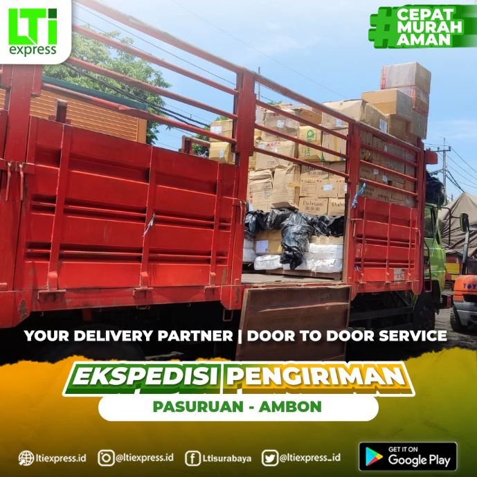 ekspedisi pasuruan ke ambon