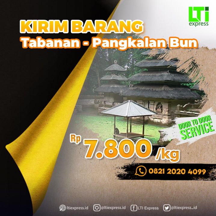 ekspedisi tabanan pangkalan bun
