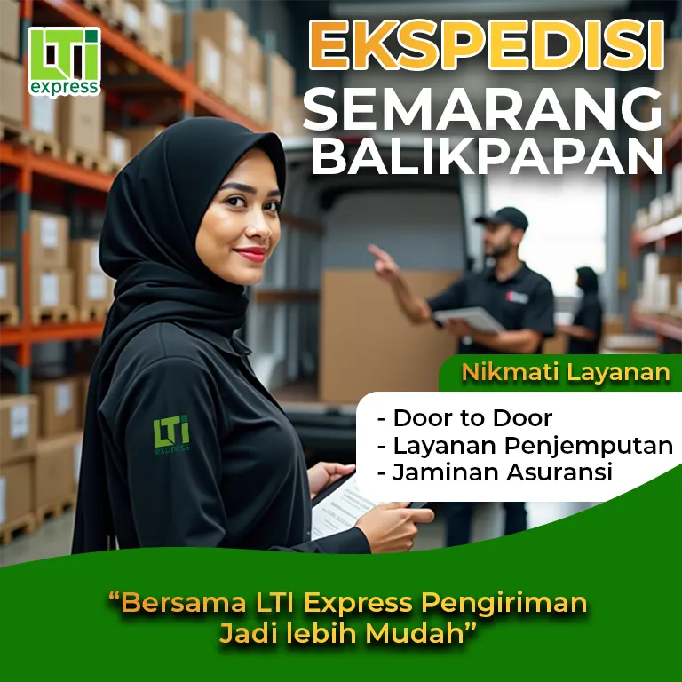 ekspedisi semarang balikpapan murah